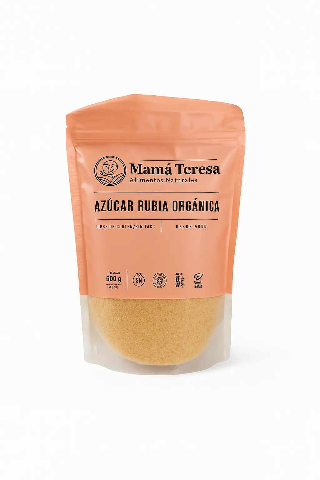Azúcar Rubia Orgánica Mama Teresa 500G