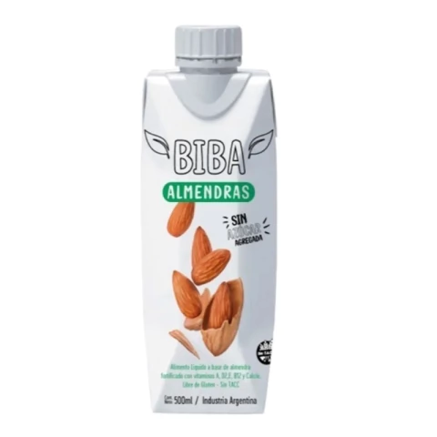 Biba Leche De Almendras 500cc