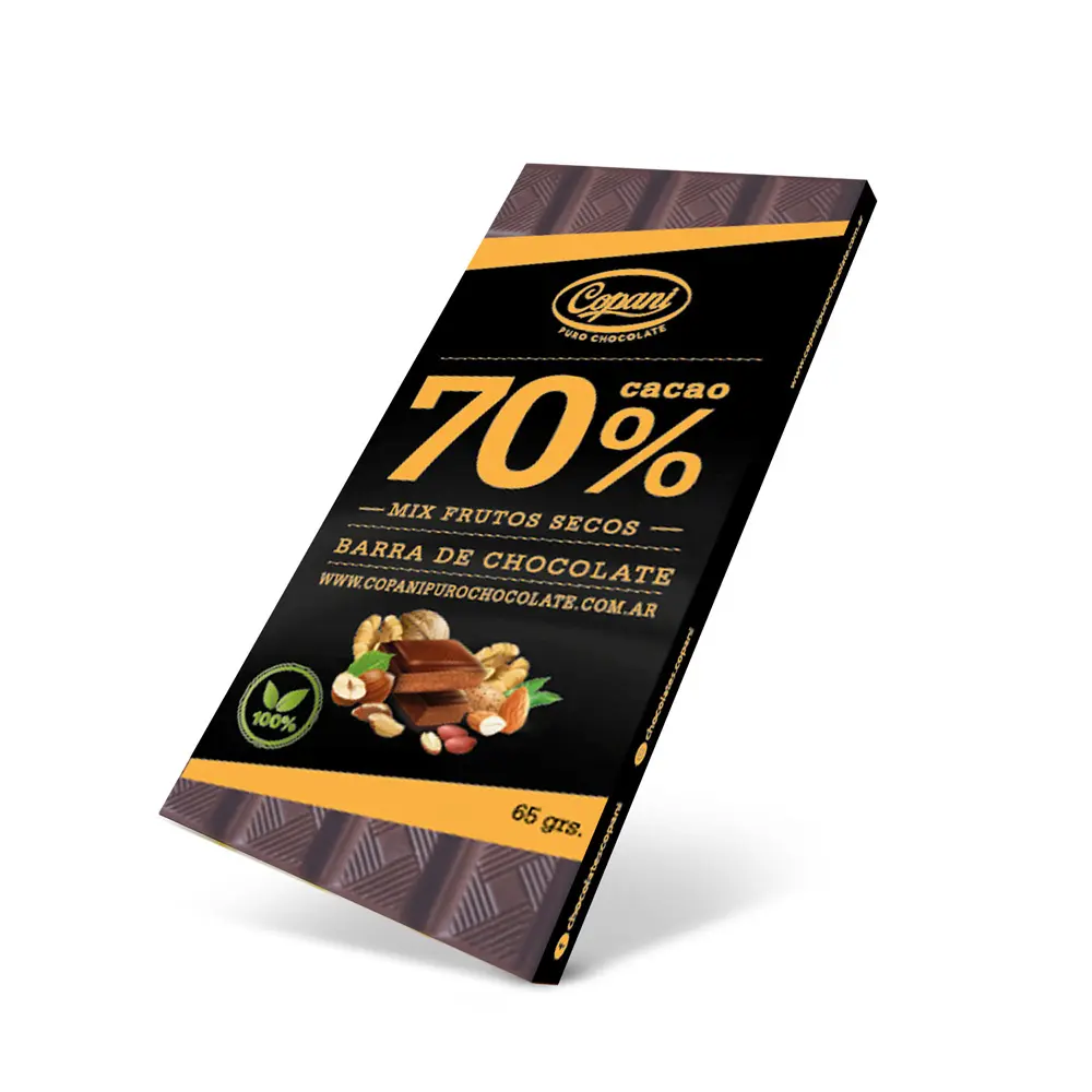 Copani Tableta 70% Mix Frut.X 63G