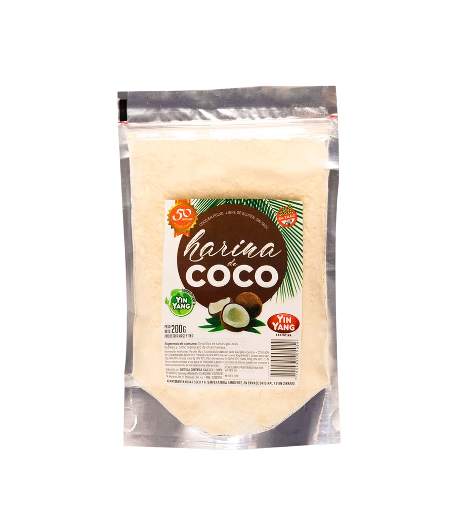 Ying Yang Harina de Coco 200G