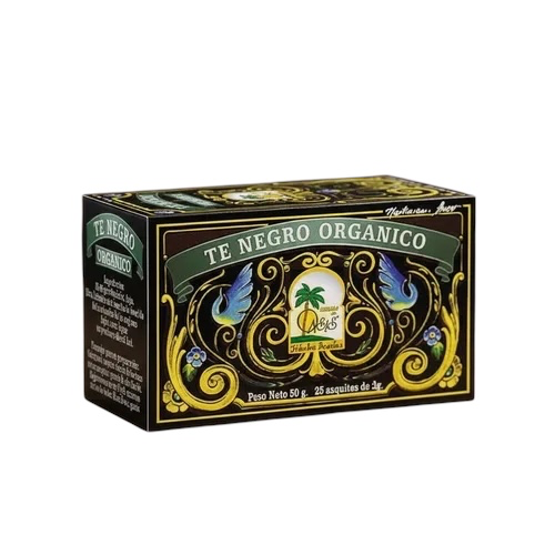 Hierbas del Oasis Te Negro Orgánico X25S.