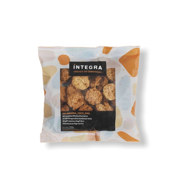 Integra Galletitas Almendra y Coco 150g