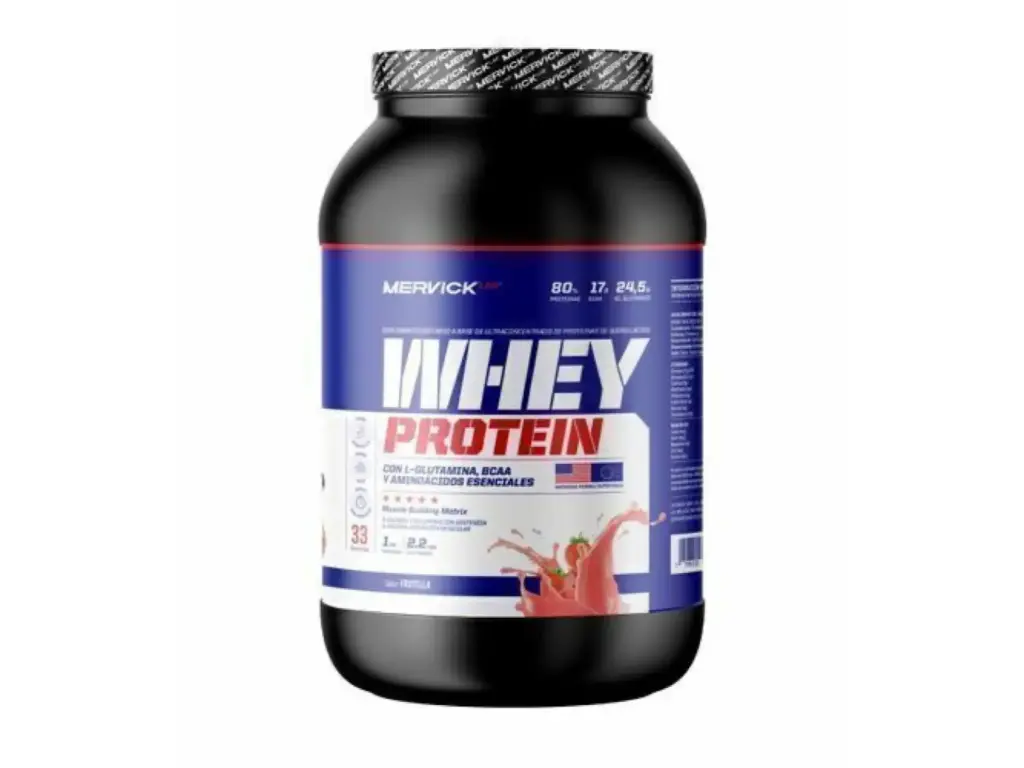 Mervick Whey Protein Frutilla 1KG