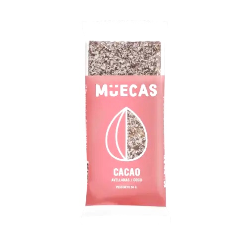 Muecas Barra Cacao y Avellanas 45G