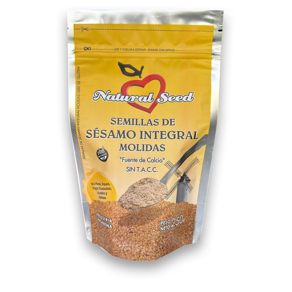 Natural Seed Sésamo Integral Molido X250G