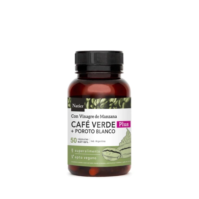 Natier Cafe Verde Plus x 50 caps.