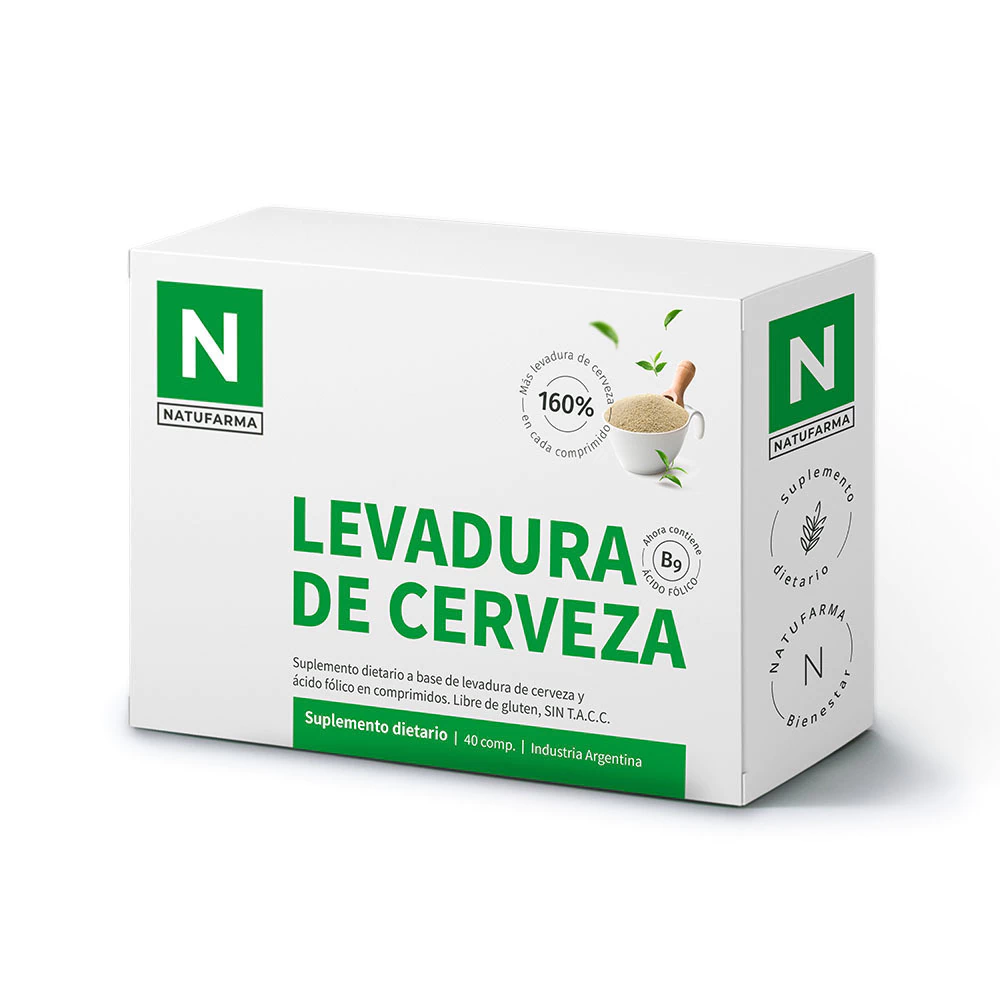 Natufarma Levadura De Cerveza X40C.