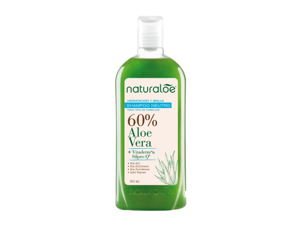 Naturaloe Shampoo Hidratante Neutro X360Ml