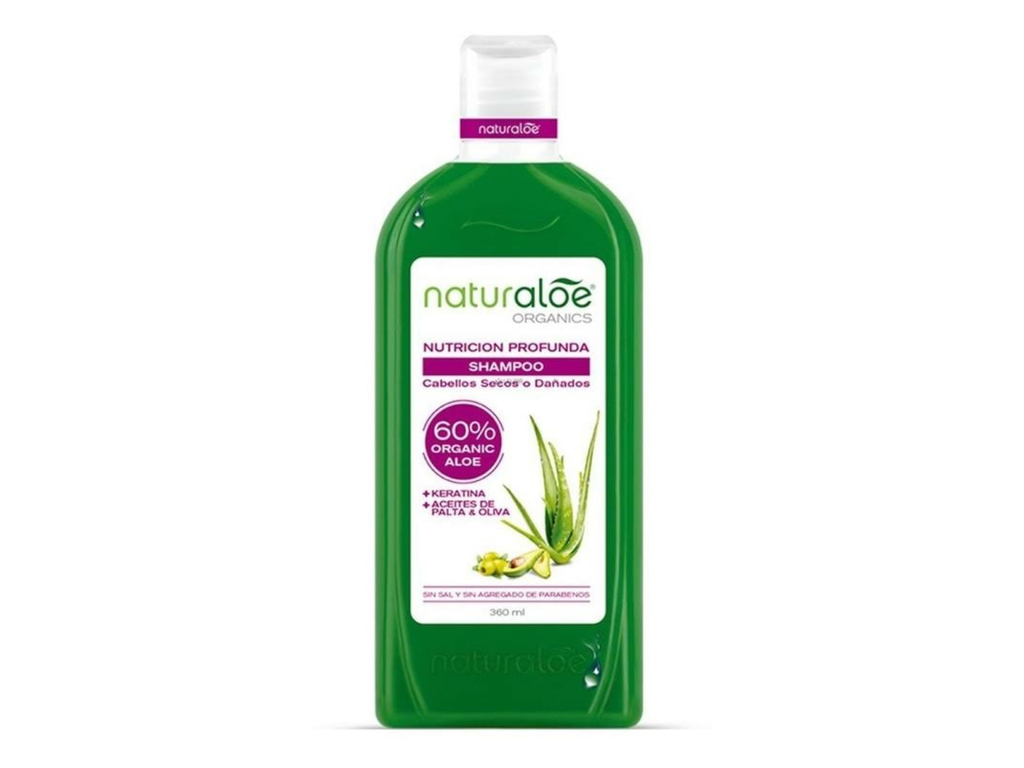 Naturaloe Shampoo Nutricion X360Ml