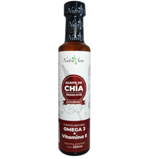 Nutrasem Aceite De Chia Gourmet x250ml