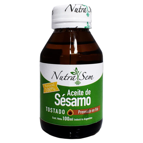 NutraSem Aceite De Sésamo Tostado Premium 100ml