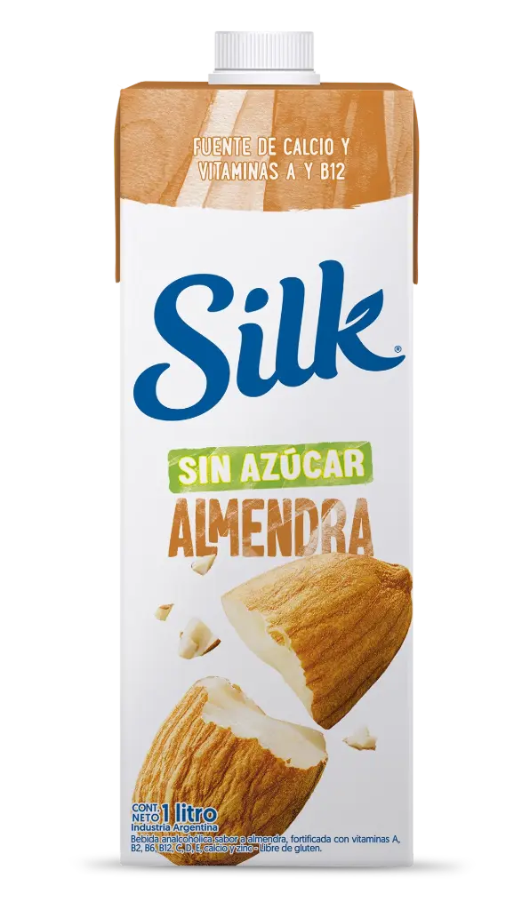 Silk Leche De Almendras Sin Azúcar X1Lt