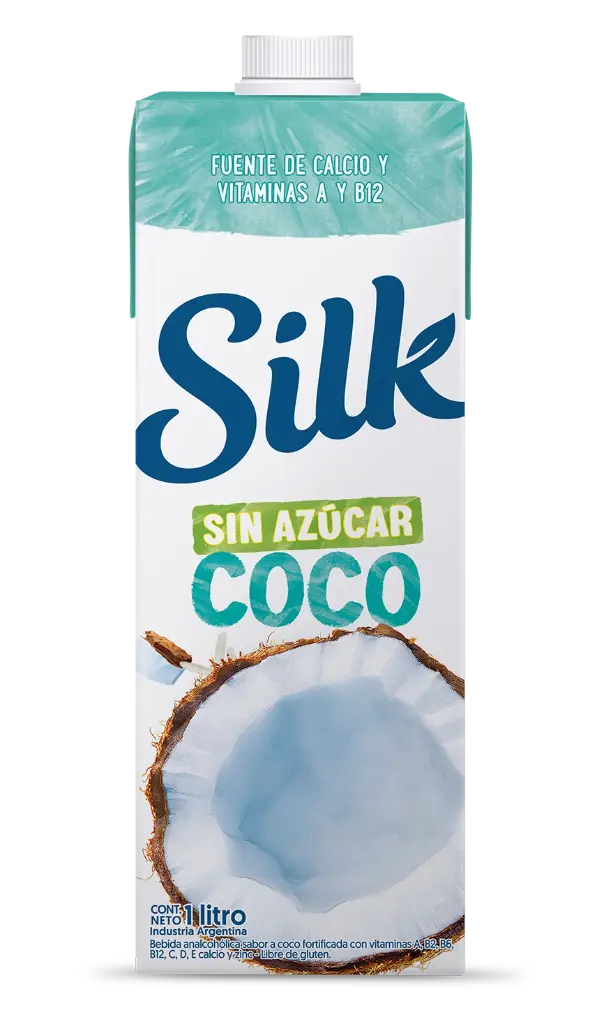 Silk Leche De Coco Sin Azúcar X1Lt