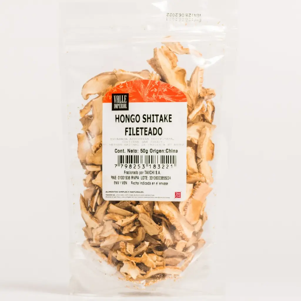 Valle Imperial Hongo Shitake Fileteado x50g