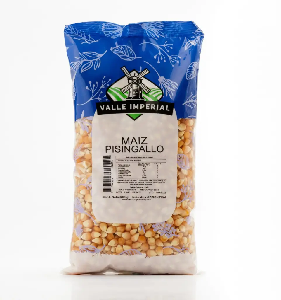 Valle Imperial Maiz Pisingallo x500g