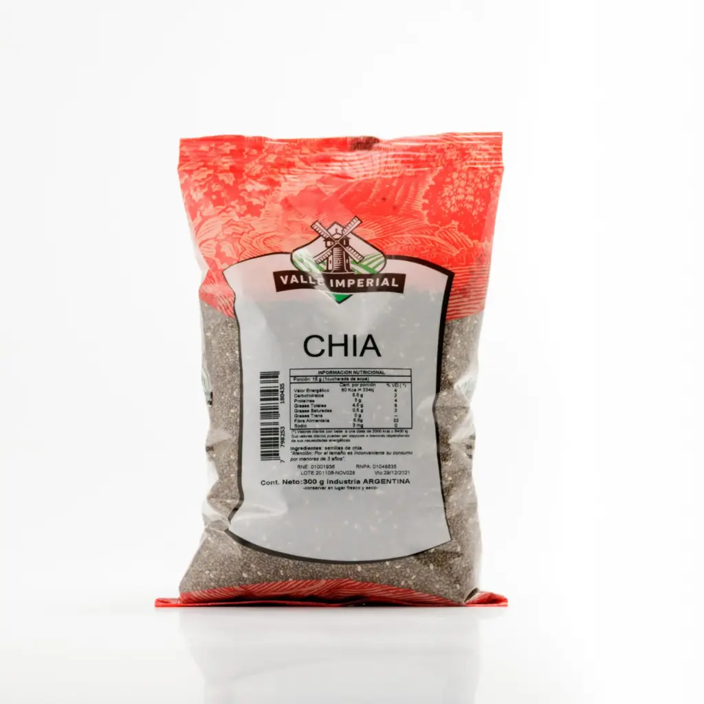 Valle Imperial Semillas De Chía 300g
