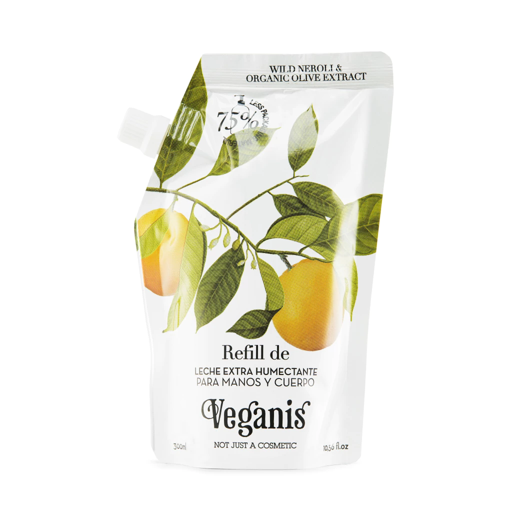 Veganis Crema Manos y Cuerpo Neroli Doypack 300ml