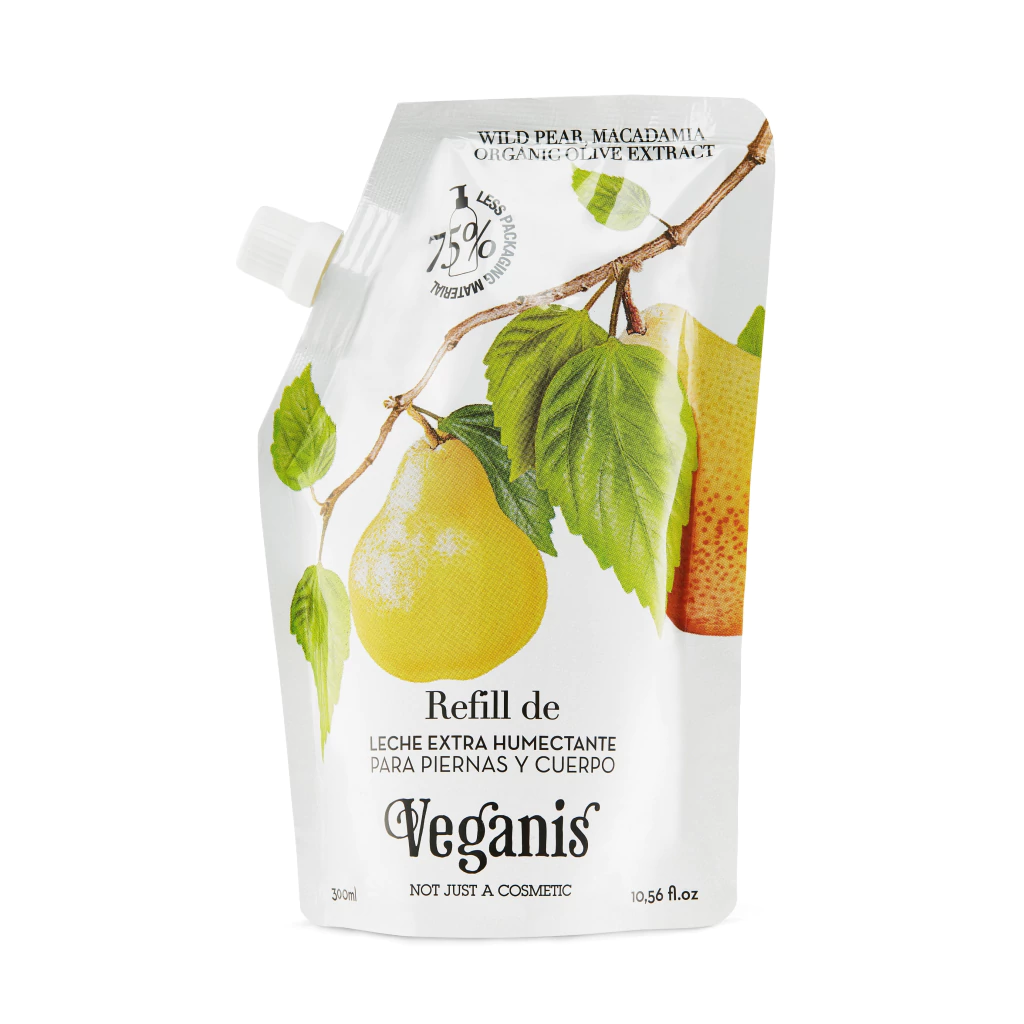 Veganis Leche Humectante Pera Doypack 300ml