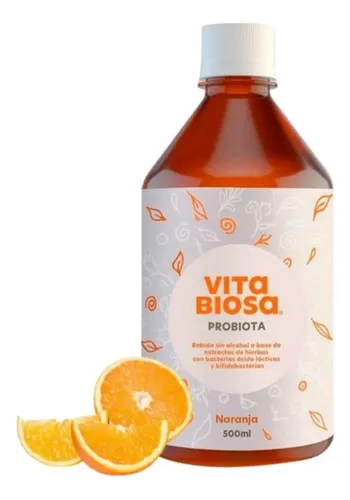Vitabiosa Probiótico Bebible Sabor Naranja 500 ml