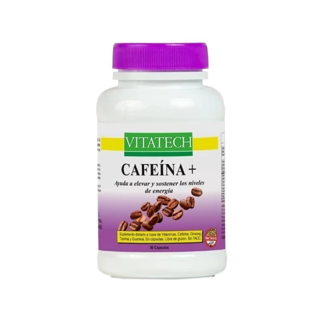 Vitatech Cafeína + x30Comp.