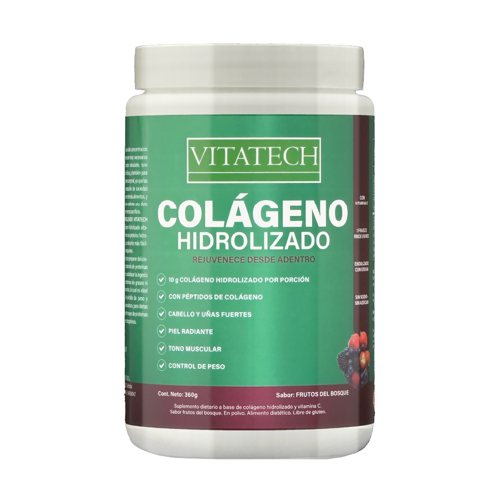 Vitatech Colágeno Hidrolizado F. del Bosque x360g