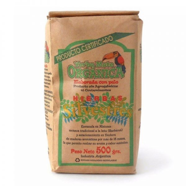 Yerba Mate Orgánica Silvestre X500G