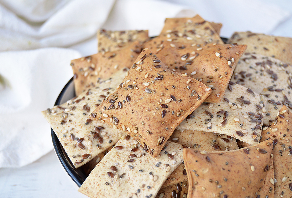 Gopal Crackers Integrales Mix De Semillas Sin Sal X150G