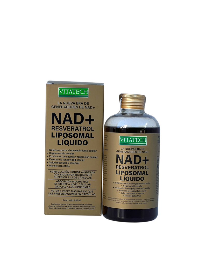 Vitatech Nad+Resveratrol Liquido x250ml