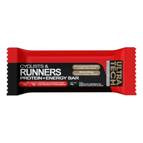 Ultratech Cyclist & Runners Protein + Energy Bar x46G