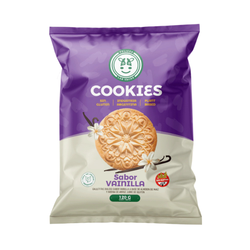 Felices Las Vacas Cookies Vainilla x120g