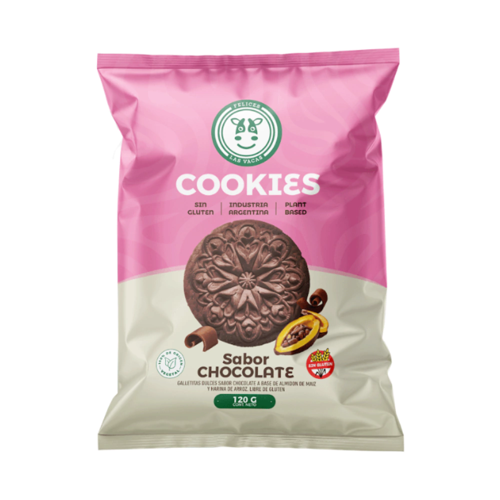 Felices Las Vacas Cookies Chocolate x120g