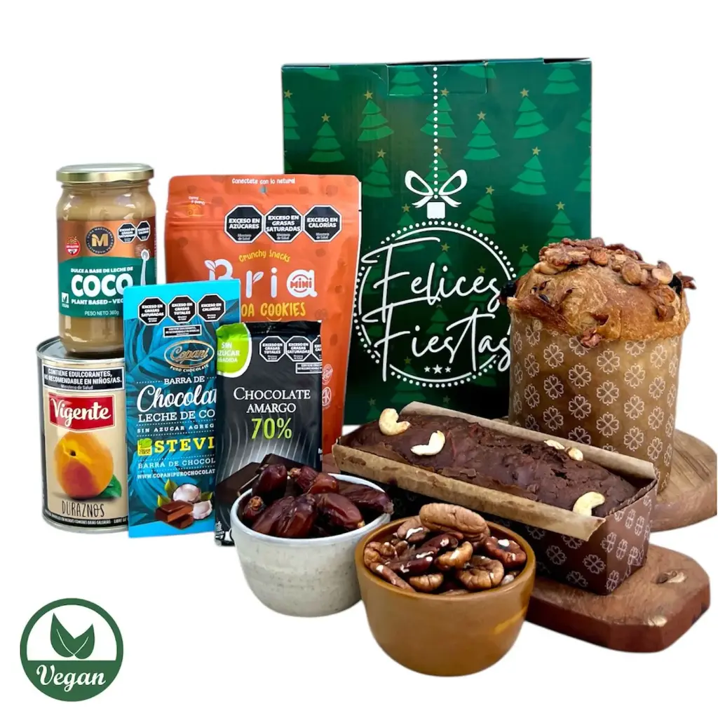 CAJA NAVIDEÑA VEGANA
