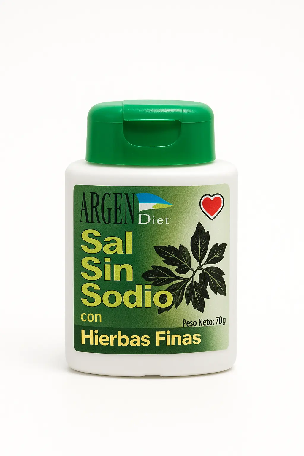 [ARGEND SAL S/S FINASHIERBASX70G.] Argendiet Sal S/Sodio Finas Hierbas 70g.
