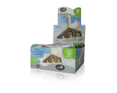 [BENOT BARRA CHOCOLATE CON LECHE x17GRS.] Benot Chocolate en Barra con Leche x17g.