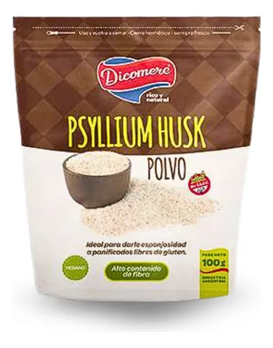 [DICOMERE PSYLLUM HUSK X100G] Dicomere Psyllium Husk Polvo 100G