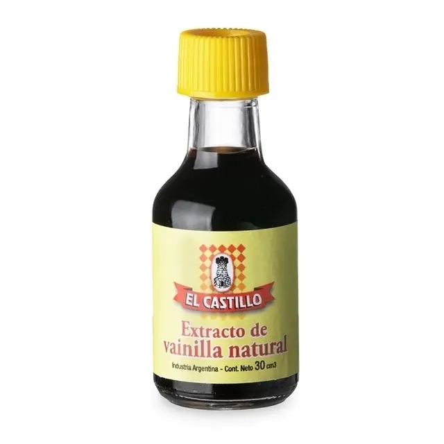 [EL CASTILLO VAINILLA LIQ. X 30CC] El Castillo Extracto De Vainilla Natural X30Cc