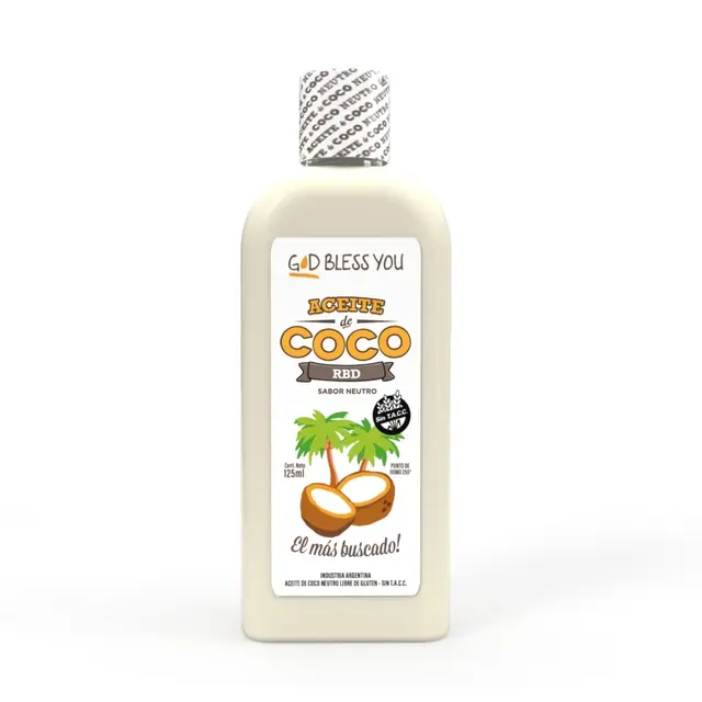 [GOD BLESS AC. DE COCO NEUTRO X125CC] God Bless You Aceite De Coco Neutro X125Ml