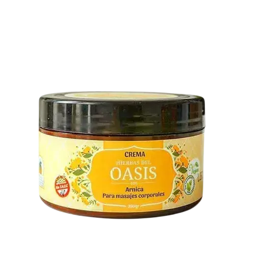 [H.OASIS CREMA MASAJE ARNICA X250G] Hierbas del Oasis Crema Masaje Arnica x250g