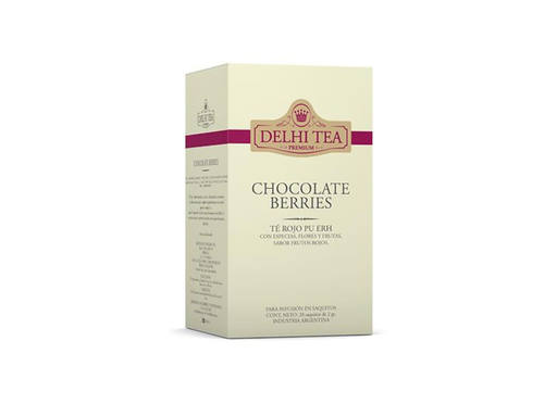 [TE DELHI CHOC. BERRIS X20SAQ] Te Delhi Chocolate Berries x20saq