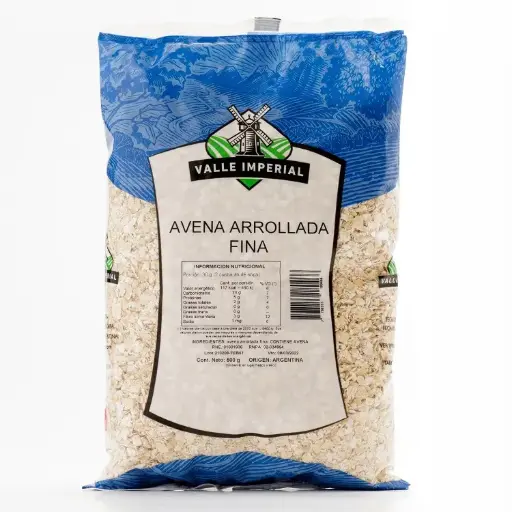 [VALLE IMPERIAL AVENA ARROLLADA FINA X500G] Valle Imperial Avena Arrollada Fina x500g