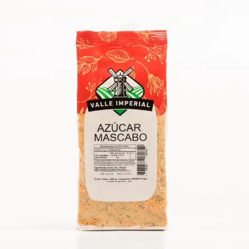 [VALLE IMPERIAL AZUCAR MASCABO X500G] Valle Imperial Azucar Mascabo x500g