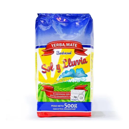 [YERBA MATE SOL Y LLUVIA X500GRS] Yerba Mate Sol y Lluvia x500g